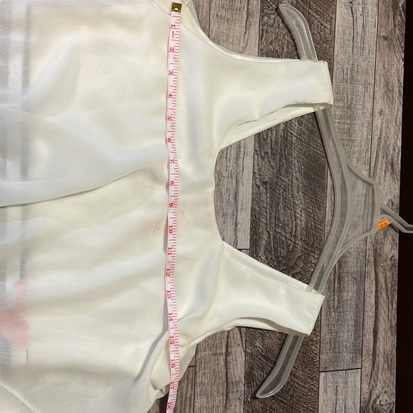 Ladies floral cocktail dress - Size LG - Picture 6 of 8